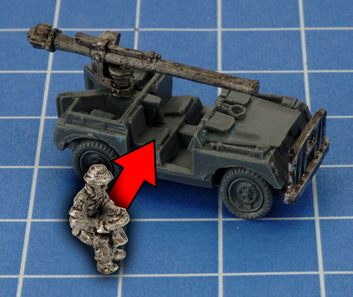 Anti-tank Land Rover Assembly (TAU121)