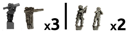 M113 Platoon (Plastic) (TCBX02)