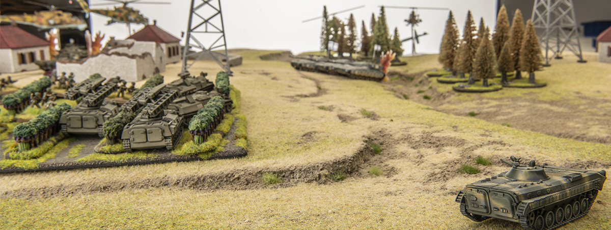 Golan Heights Clash - Team Yankee Battle Report
