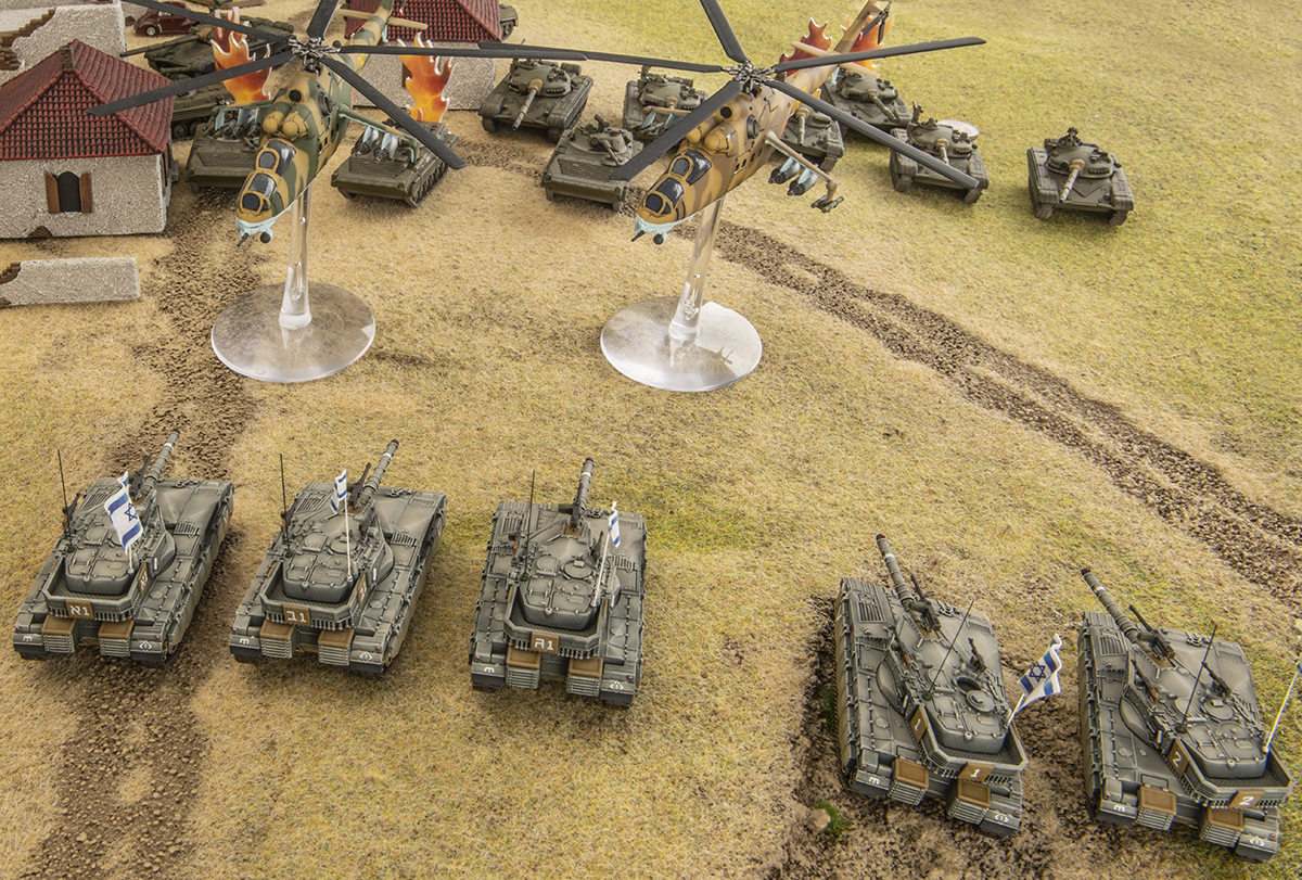 Golan Heights Clash - Team Yankee Battle Report