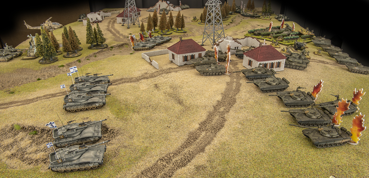 Golan Heights Clash - Team Yankee Battle Report