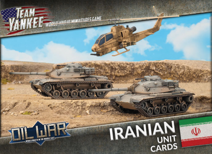 Team Yankee Oil Wars Iranian Token Set TTK13 
