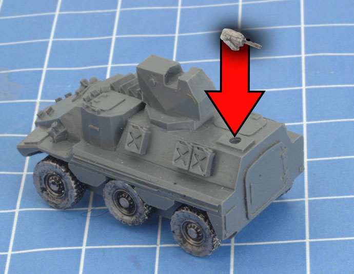 VCR/TH HOT Anti-tank Vehicle Assembly (TQBX02)