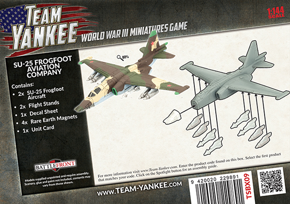 SU-25 Frogfoot (x2) (TSBX09)