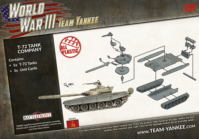 T-72 Tank Company (Plastic) (TSBX01)