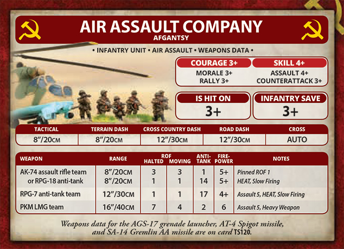 Afgantsy Air Assault Company (TS119)