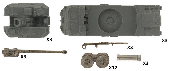 Dana SP 152mm Battery (TWBX01)