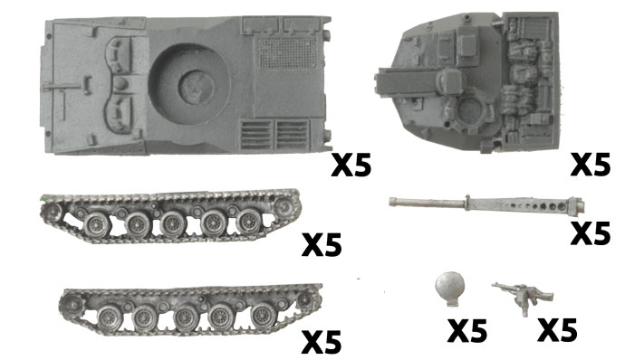 RDF/LT Assault Gun Platoon (TUBX20)