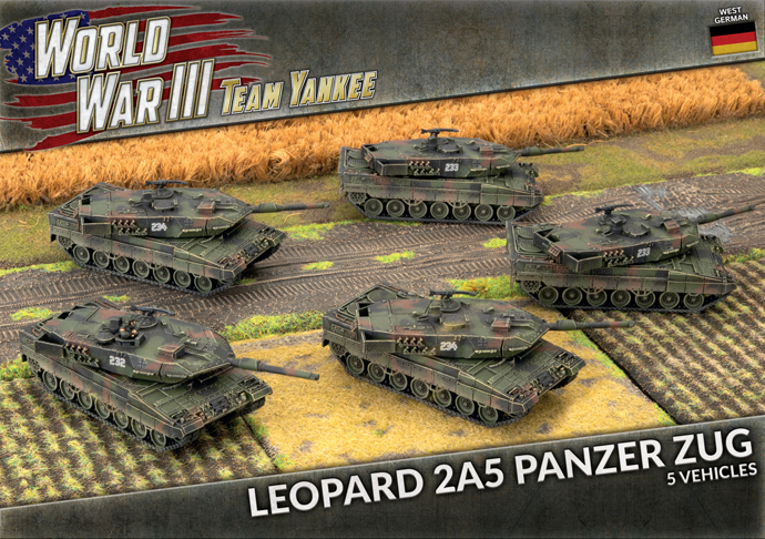 Leopard 2A5 Panzer Zug (Plastic) (TGBX18)