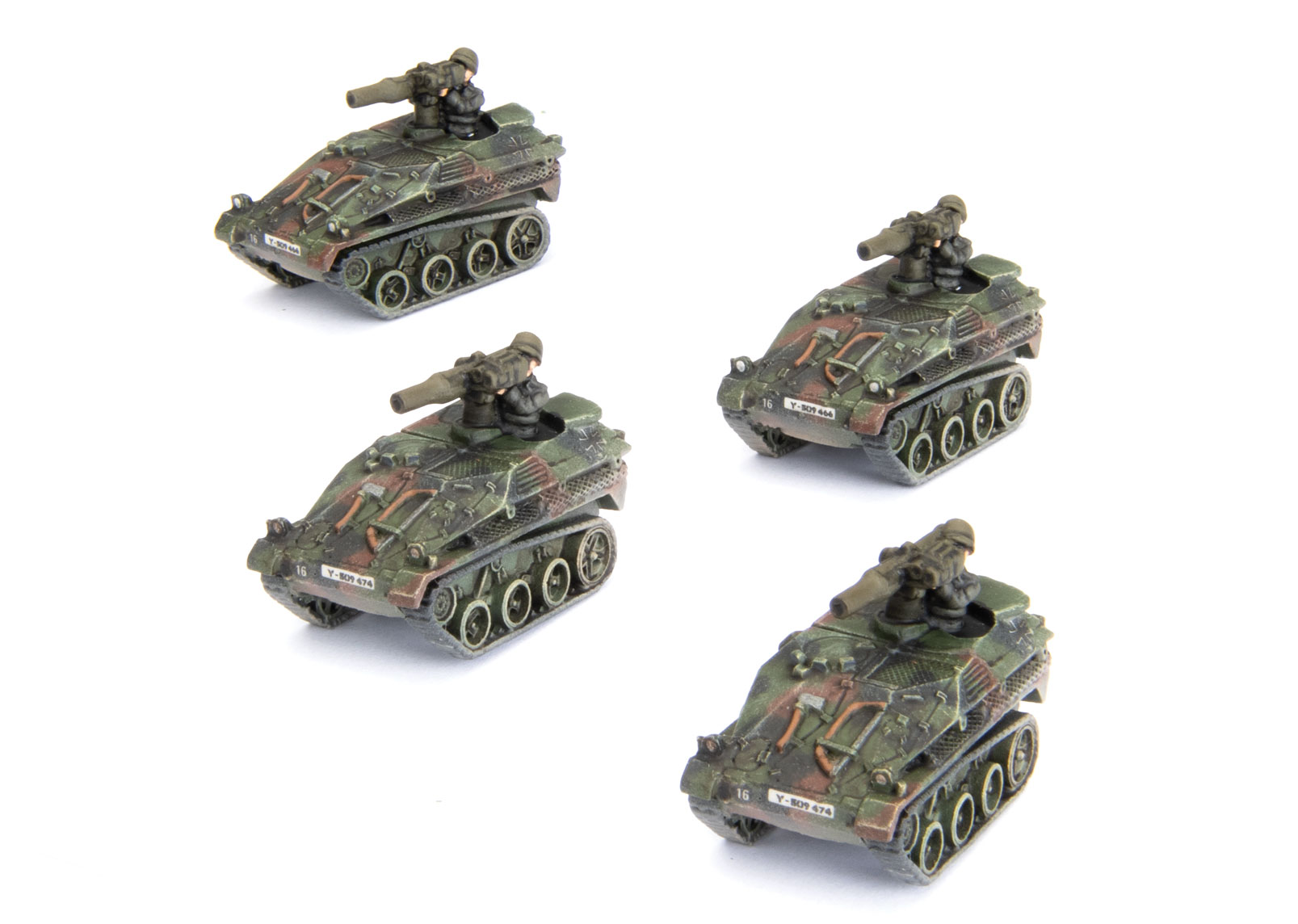 Marder 2 Panzer Zug (Plastic) (TGBX19)