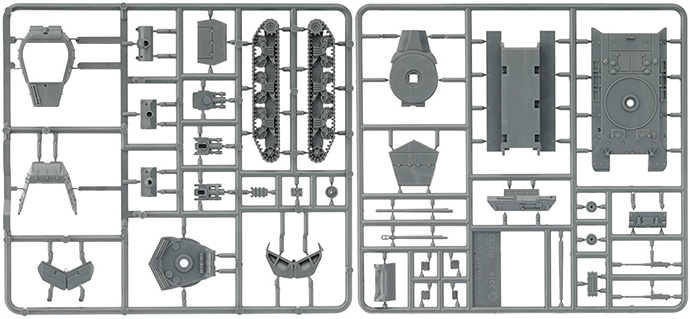 M36 or M10 Tank Destroyer Platoon (Plastic) (UBX89)