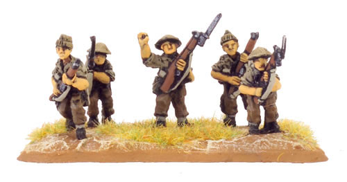 Commando Rifle/MG team Commando Rifle/MG team