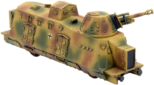 BP44 Armoured Train Artillery Car (GBX63) BP44 Armoured Train Artillery Car (GBX63)