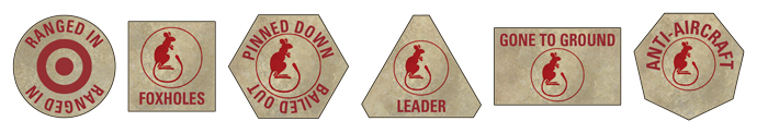 Desert Rats Token Set (BR901)