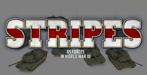 Aaron's Stripes US 2nd Armored Cavalry