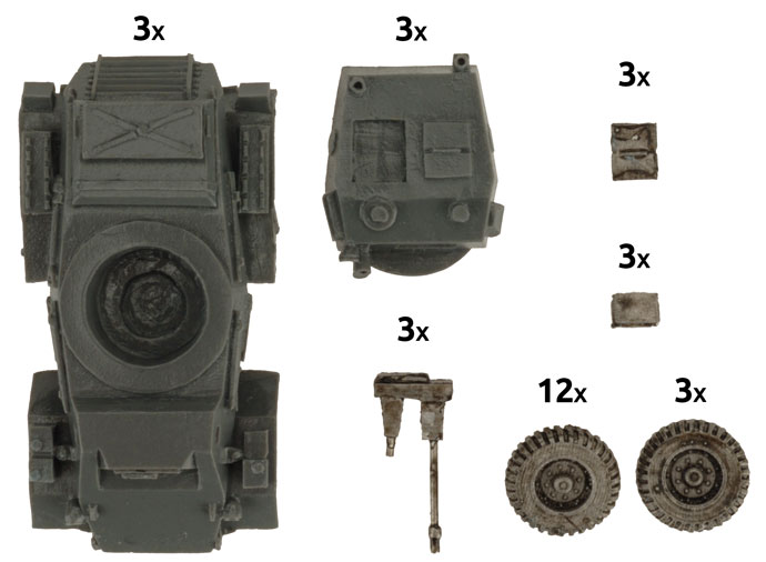 Humber Armoured Car Troop (BBX34)