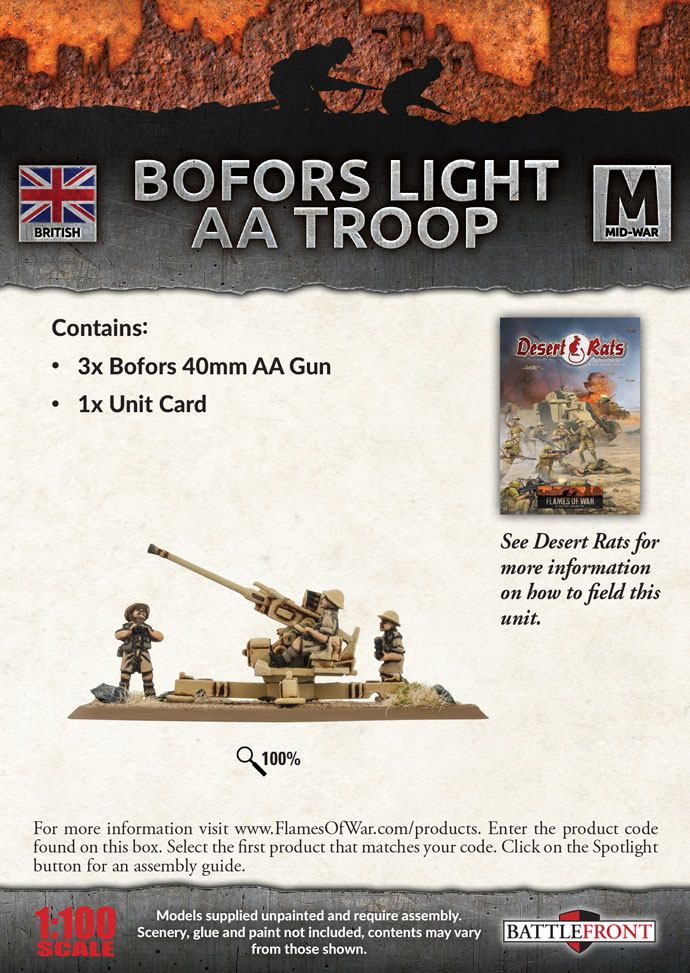Bofors Light AA Troop (BBX36)