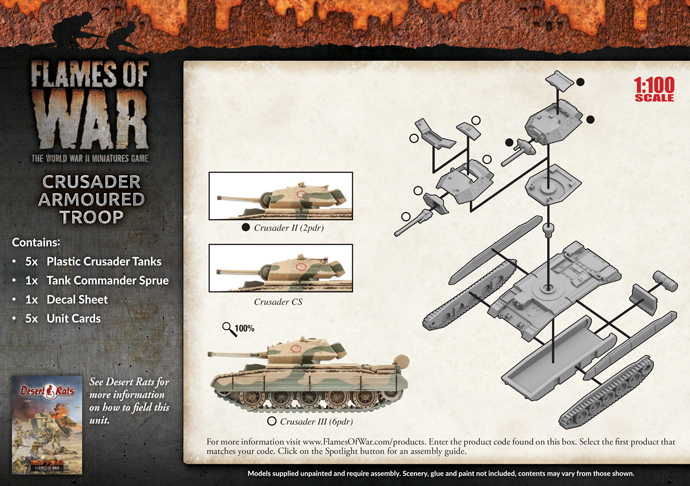 Crusader Armoured Troop (BBX37)