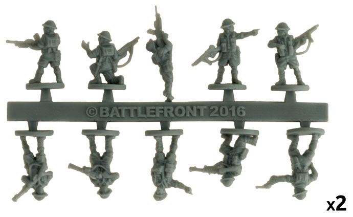 Motor Platoon (Plastic) (BR753)