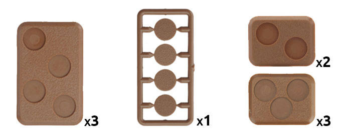 Motor Platoon (Plastic) (BR753)