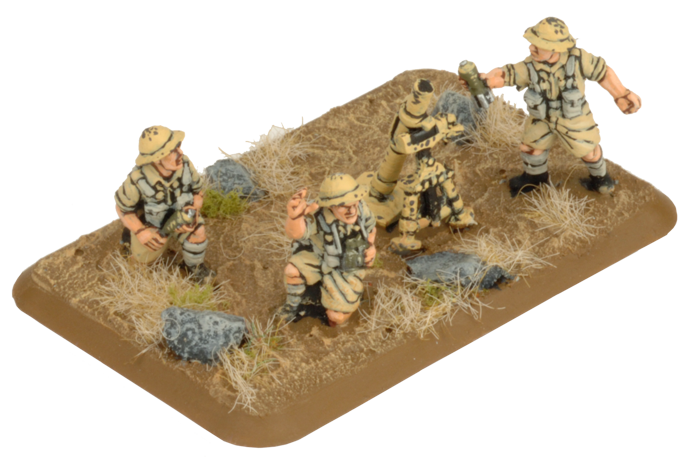 MMG Platoon & Mortar Section (Plastic) (BR754)