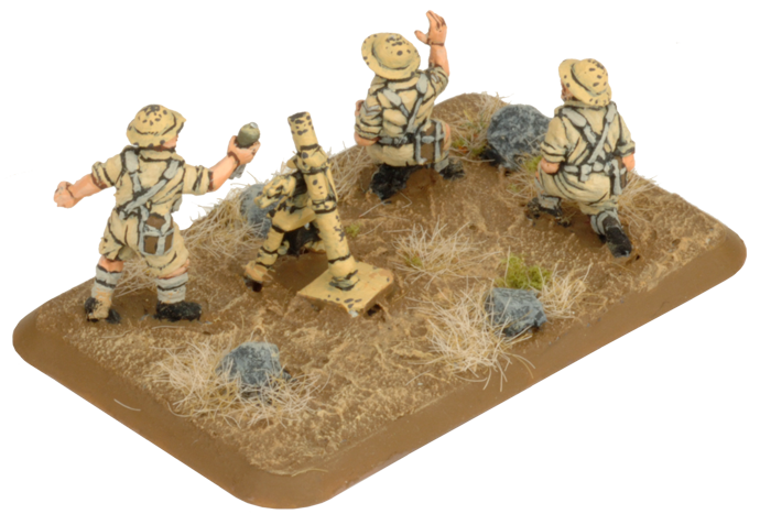 MMG Platoon & Mortar Section (Plastic) (BR754)
