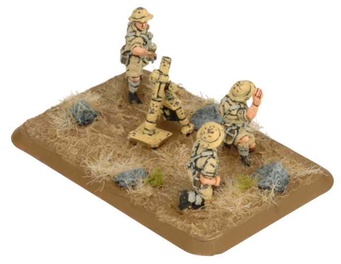 MMG Platoon & Mortar Section (Plastic) (BR754)