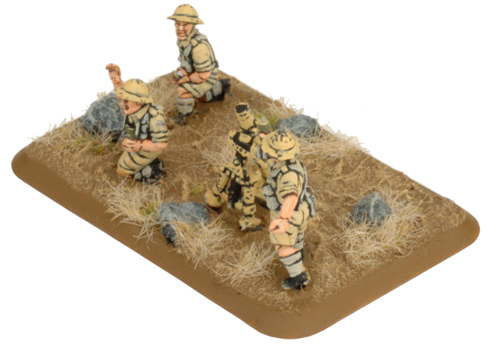 MMG Platoon & Mortar Section (Plastic) (BR754)