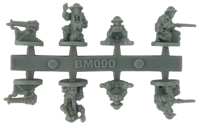MMG Platoon & Mortar Section (Plastic) (BR754)