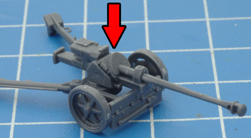 Assembling the 7.5cm Anti-tank Gun