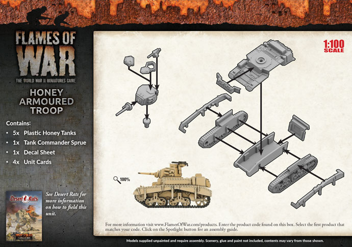 Honey Armoured Troop (BBX32)