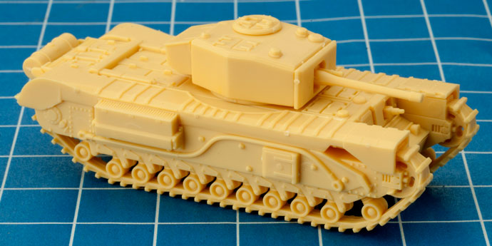 Assembling The Churchill III